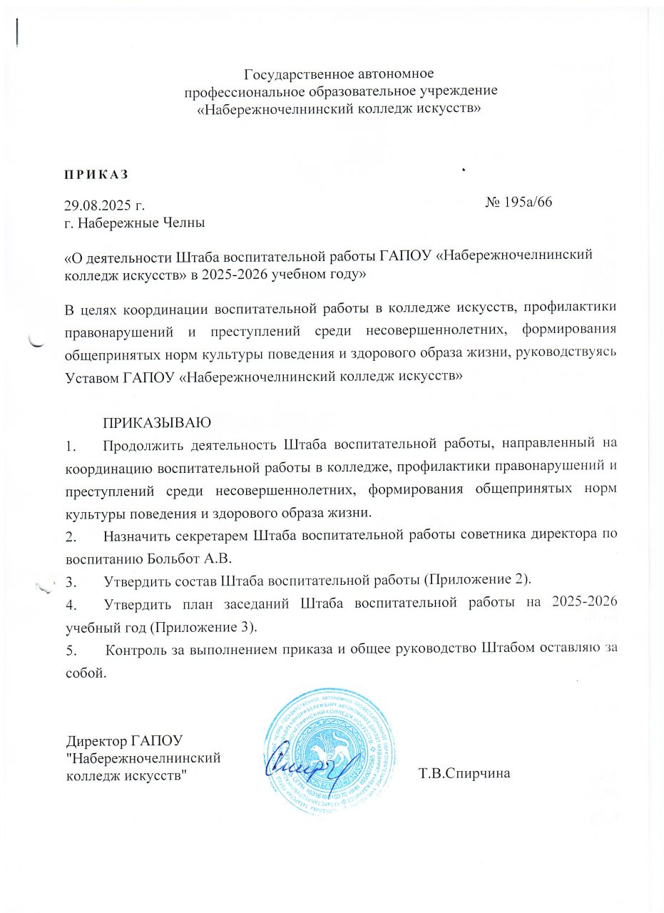 о деятельности ШВР КИ в 2025-2026уч.г.